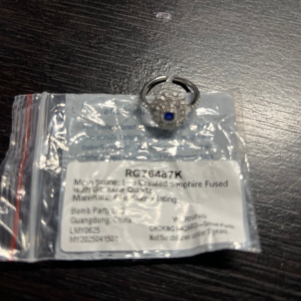 Silver September Kids Ring